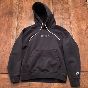 Nike Just Do It Black Size Small Mens - extremely warm since heavy fabric